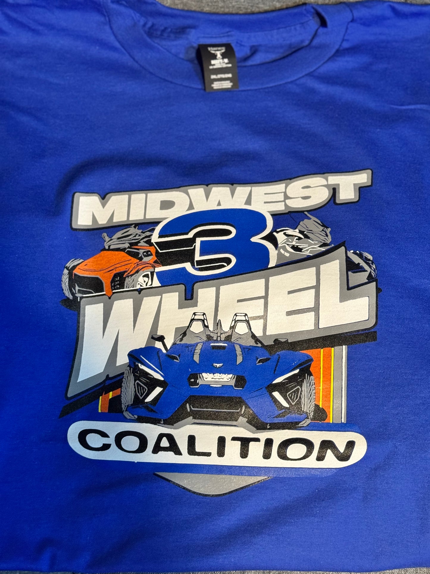 Midwest 3Wheel Coiltion silkscreen Tee