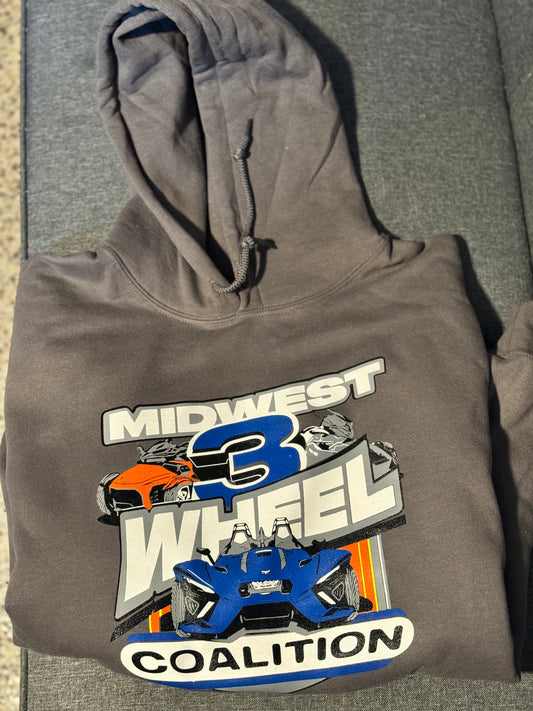 Midwest 3Wheel Coiltion Hoodies