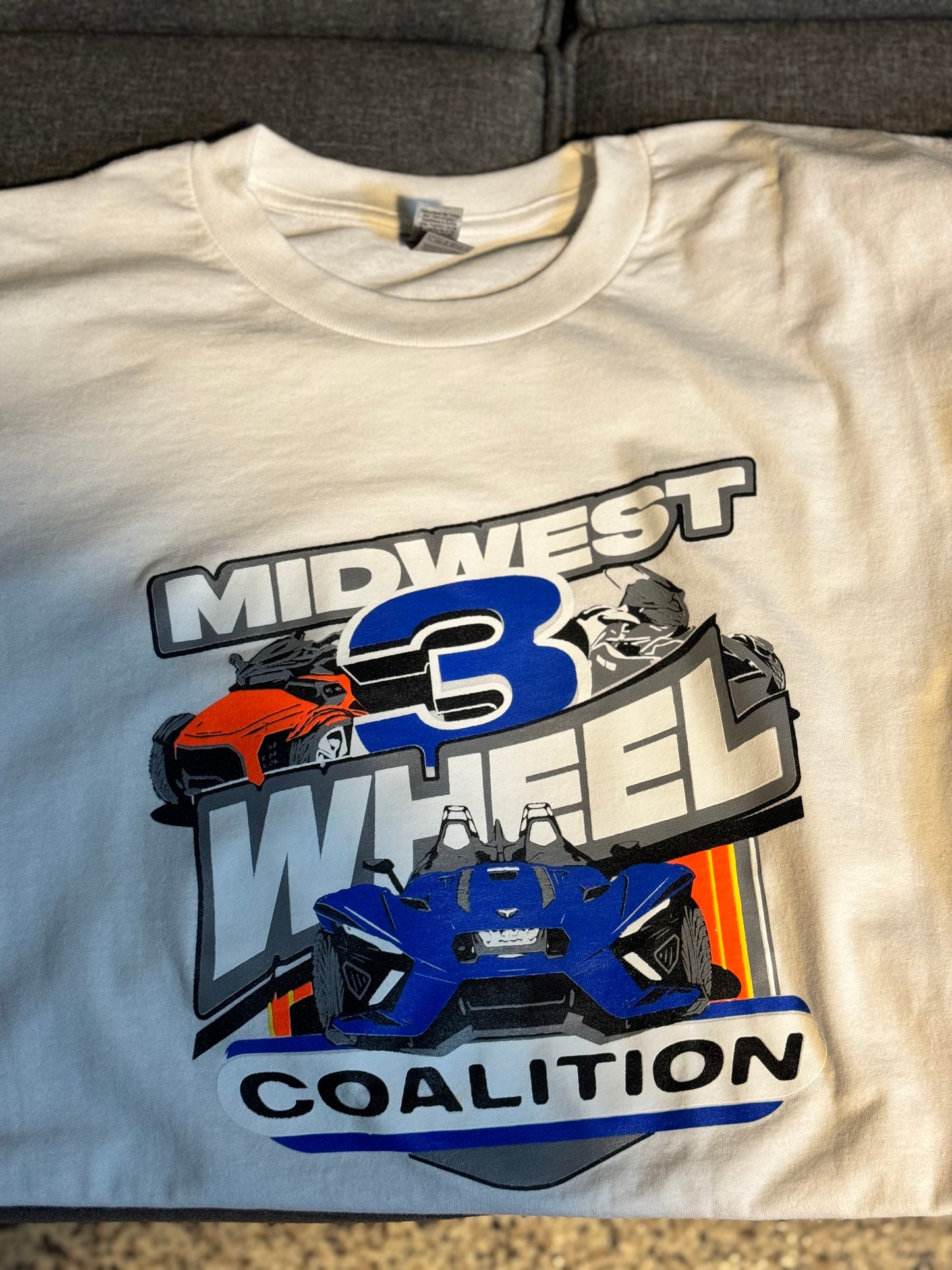 Midwest 3Wheel Coiltion silkscreen Tee